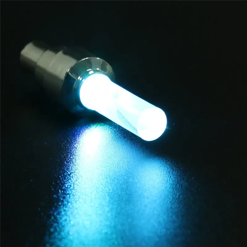6pcs Neon Lights Color Tyre Wheel Valve Cap Light LED Lamp Flash Car Tire Caps Air Cover Rim Stem | Спорт и развлечения