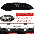 Нескользящий коврик для приборной панели KIA Sorento UM 2015 2016 2017 2018 2019, защита от солнца, автомобильные аксессуары Prime R