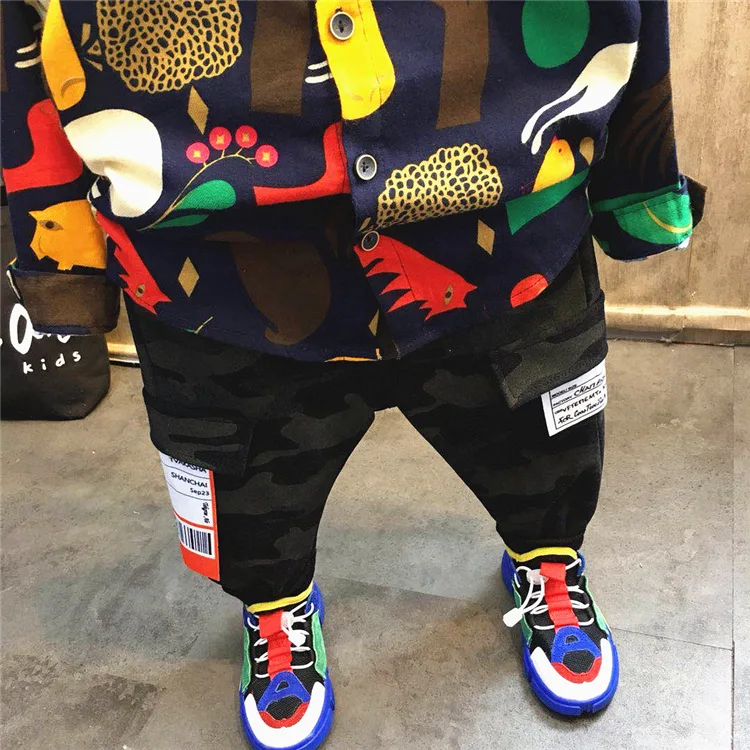 

2020 Retail 2pcs Boy casual Shirt + pant boys clothing baby boy sets kid's suits more color choosing free shipping