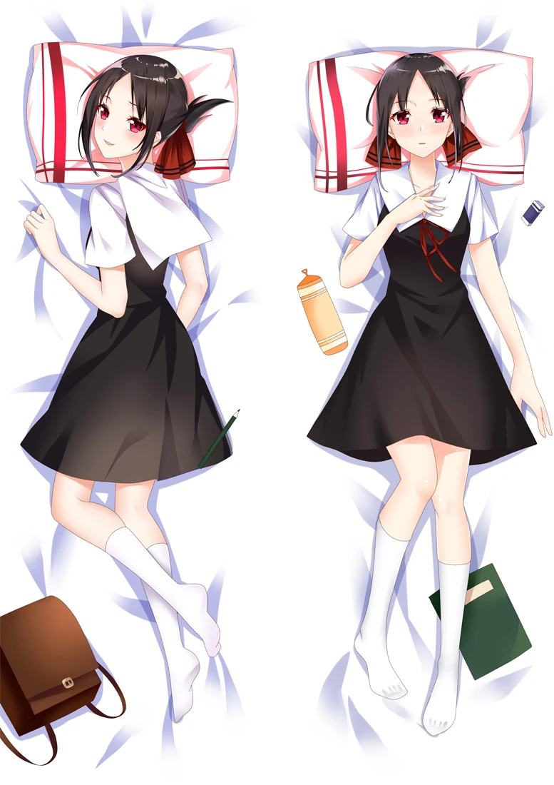 Аниме Kaguya sama Love Is War наволочки для подушки Dakimakura Чехол сексуальная девушка 3D
