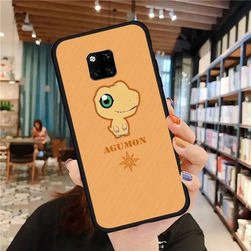 

cute Digimon Phone Case For Huawei Mate 9 10 20 Pro lite 20x nova 3e P10 plus P20 Pro Honor10 lite