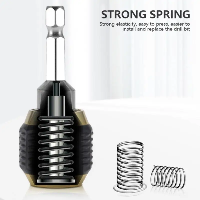 Быстроразъемный патрон для дрели 1/4 дюйма шестигранный хвостовик 50 мм |