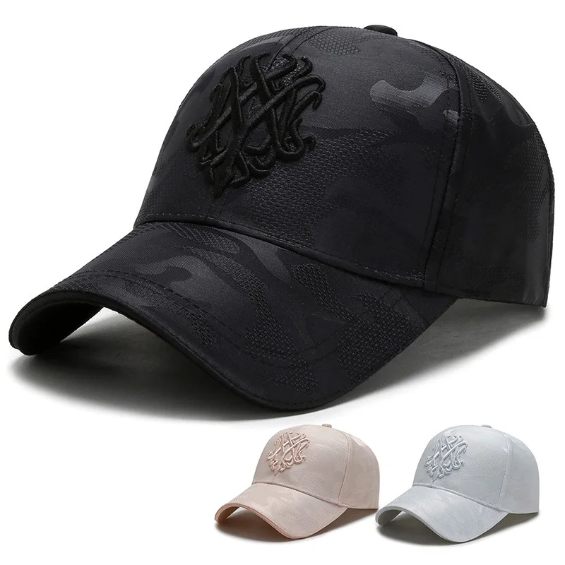 

Neutral casual baseball cap sport snap back white cap embroidered soft cotton summer streetwear cap man truck driver cap
