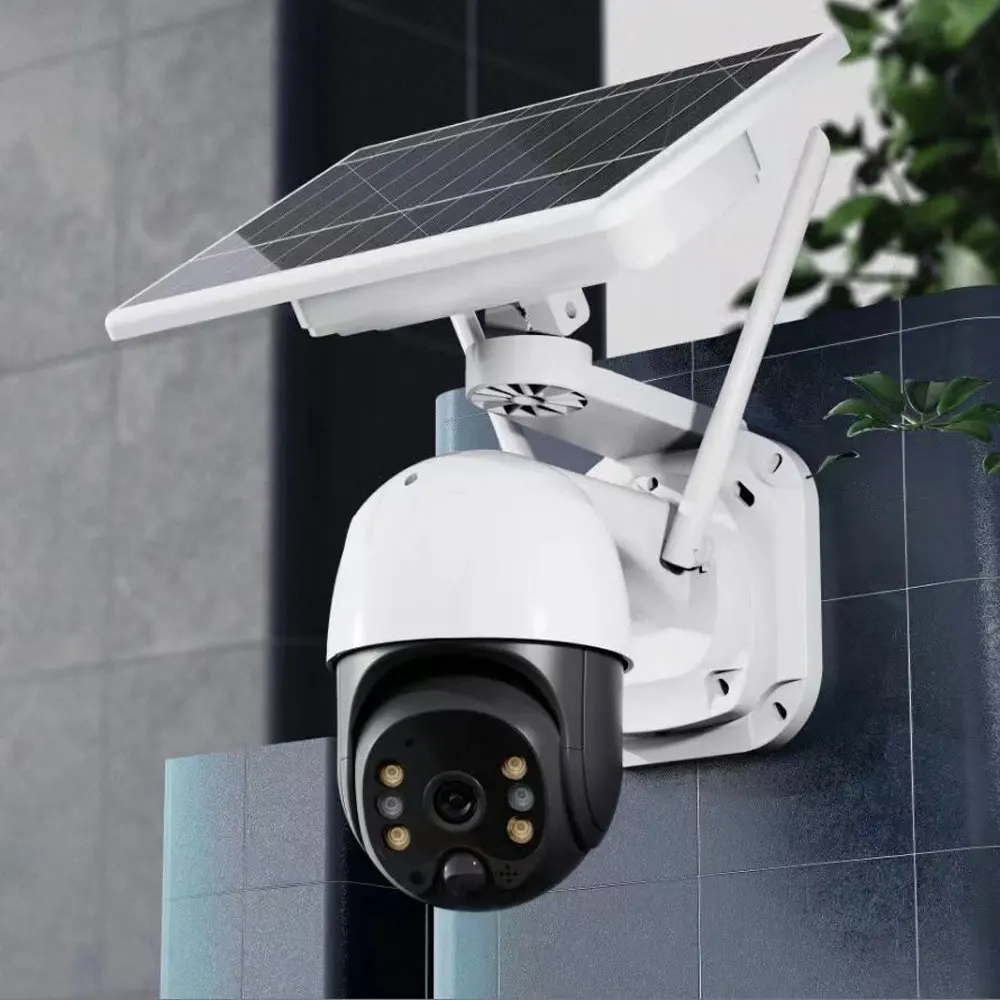 

3MP Camera WIFI 8W Solar Panel Battery Security Camera Outdoor PTZ CCTV Camera Smart Security APP Monitor