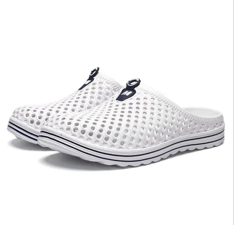 

Beach shoes 2021 summer new non-slip one-word slippers couple sandals and slippers men's hole shoes women's slippers 36---45