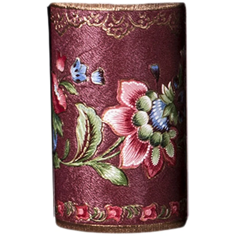 2 шт ПВХ самоклеющиеся обои границы линия талии 3D Цветочный узор комната ванная