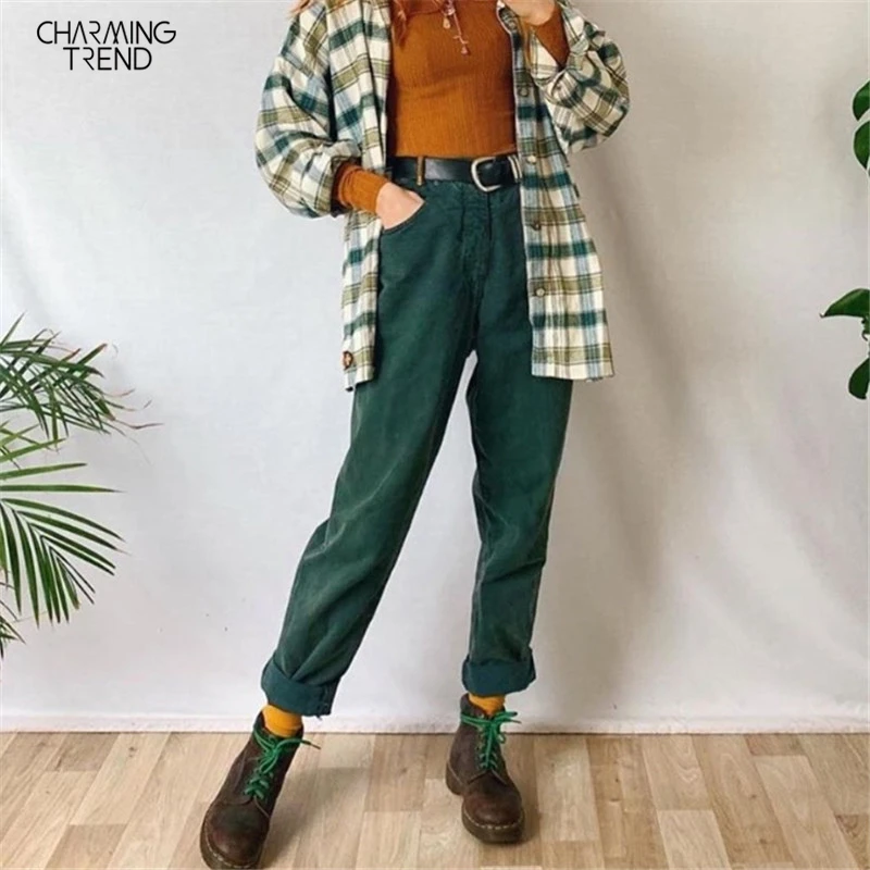 

Jeans Women Pants Straight Solid Long Jeans Female Streewear Denim Fabric Trousers Straight High Saist Women Pants Vintage Jeans