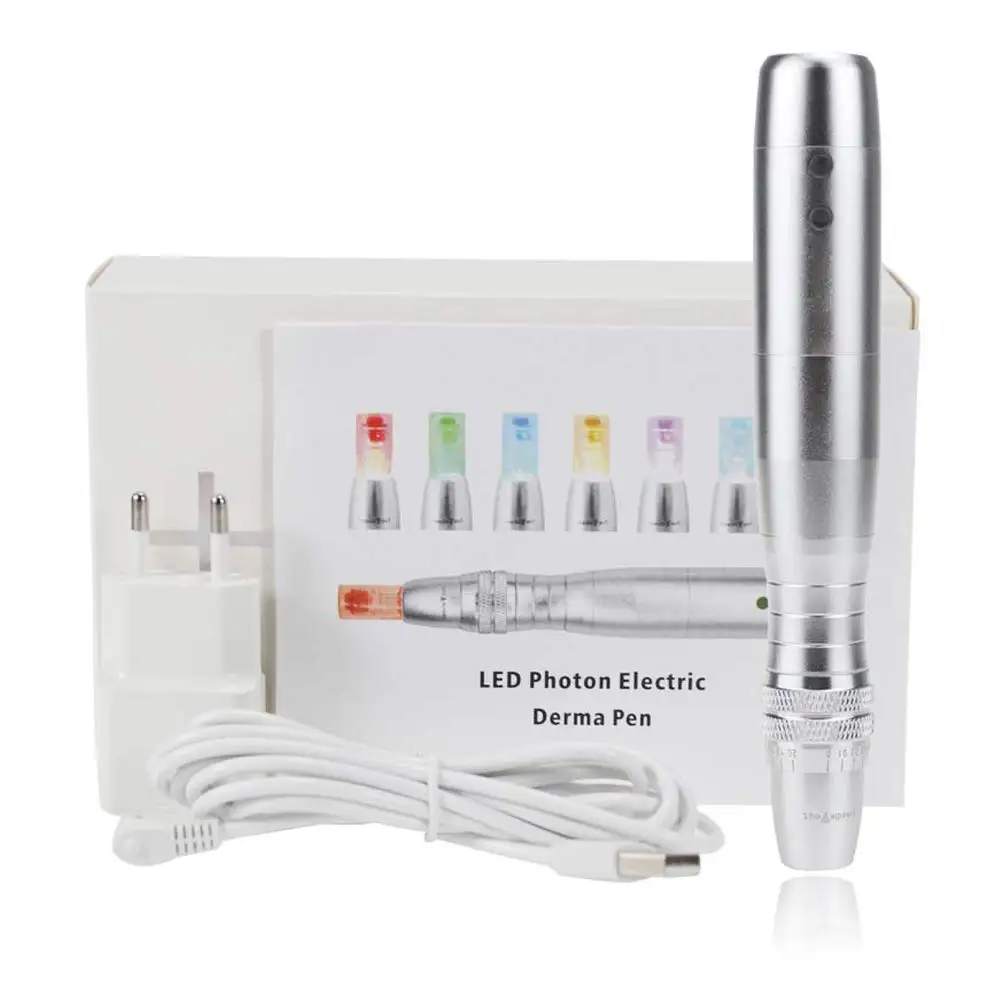 7 цветов светильник электрическая автоматическая ручка Derma Беспроводная красота