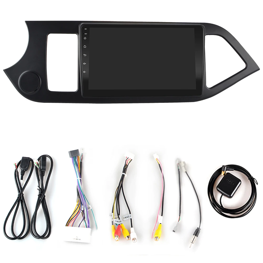 Автомагнитола 2Din для KIA PICANTO Morning мультимедийный видеоплеер навигация GPS 2011 2014 Android