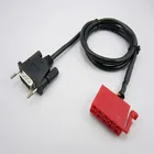 Беспроводная проводка Yatour VGA15PSCSI20Pin кабель для Mercede Benz 10-pin 1994-1998 радио Bluetooth автомобильный адаптер M06M07 Цифровая музыка