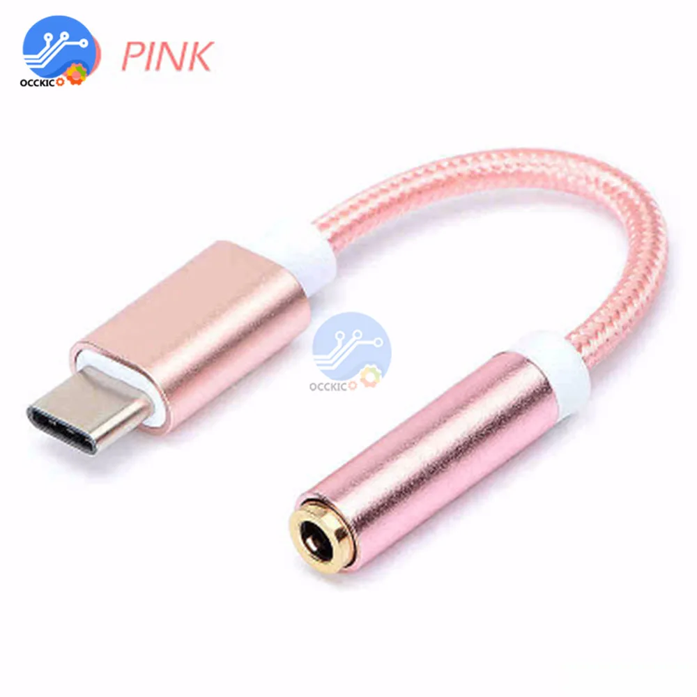 Тип c до 3 5 мм AUX разъем для наушников адаптер USB C аудио кабель преобразователя