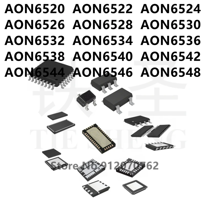 10 шт. AON6520 AON6522 AON6524 AON6526 AON6528 AON6530 AON6532 AON6534 AON6536 AON6538 AON6540 AON6542 AON6544 AON6546