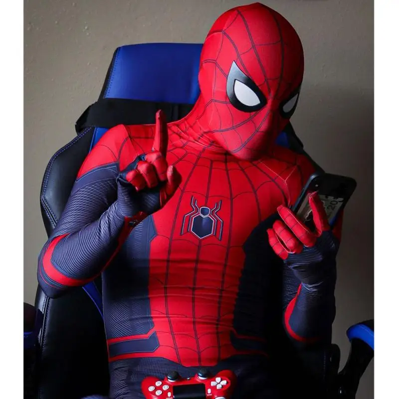 

Костюм дальний от дома, костюм для косплея плитера Паркера из спандекса, костюм зентай для Хэллоуина, костюм для Хэллоуина