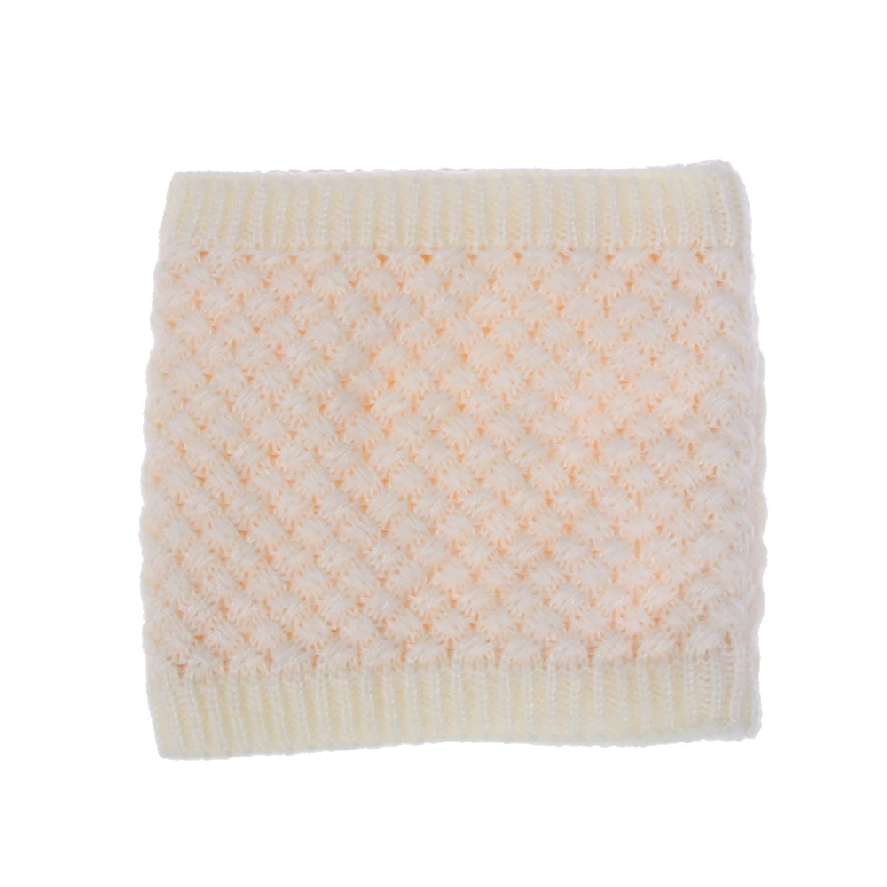 

1Pc New Winter Warm Brushed Knit Neck Warmer Circle Go Out Wrap Cowl Loop Snood Shawl Outdoor Ski Climbing Scarf For Men Women