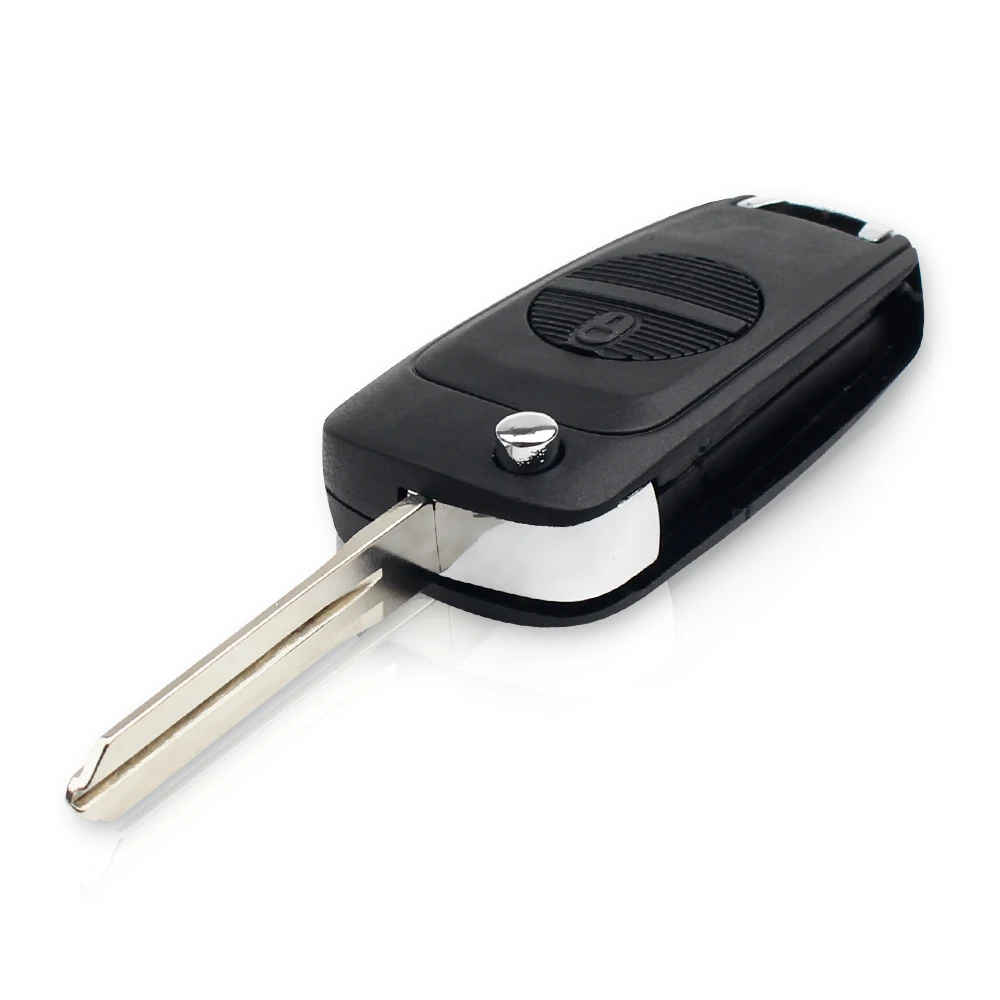 Dandkey 2 кнопки дистанционного флип складной оболочки Брелок чехол для nissan micra almera