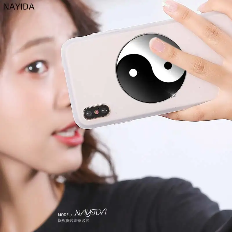 Мягкий чехол для Xiaomi 11 10 8 A2 A3 Cc9 Lite Mi Pro 9se A1 6X 5X Tai Zhi Yin Yang|Бамперы| |
