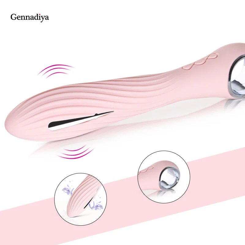 Электрический шок вибратор &quotМагический Жезл&quot G Spot Клитор стимуляция массажер