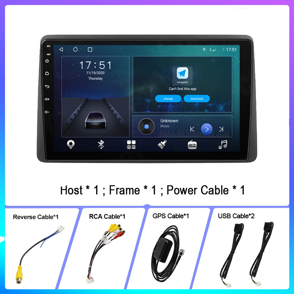 

Car Radio Tape Recorder Autoradio for Renault Duster Arkana 2018 2019 Navigation GPS Multimedia Player Car Stereo Android 10