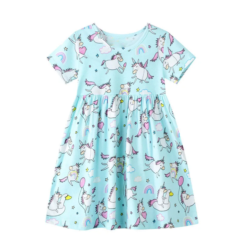 

2021 Girls Dress Vestidos Sukienki Kids Clothes Princess Dresses Baby Girl Summer Dress Enfant Robe Fille Jurken Vestido Menina