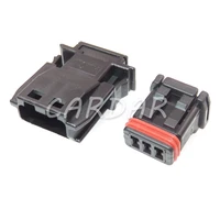 1 set 3 pin mx19003p51 mx19003s51 car waterproof female socket and male plug auto rearview mirror wiring connector