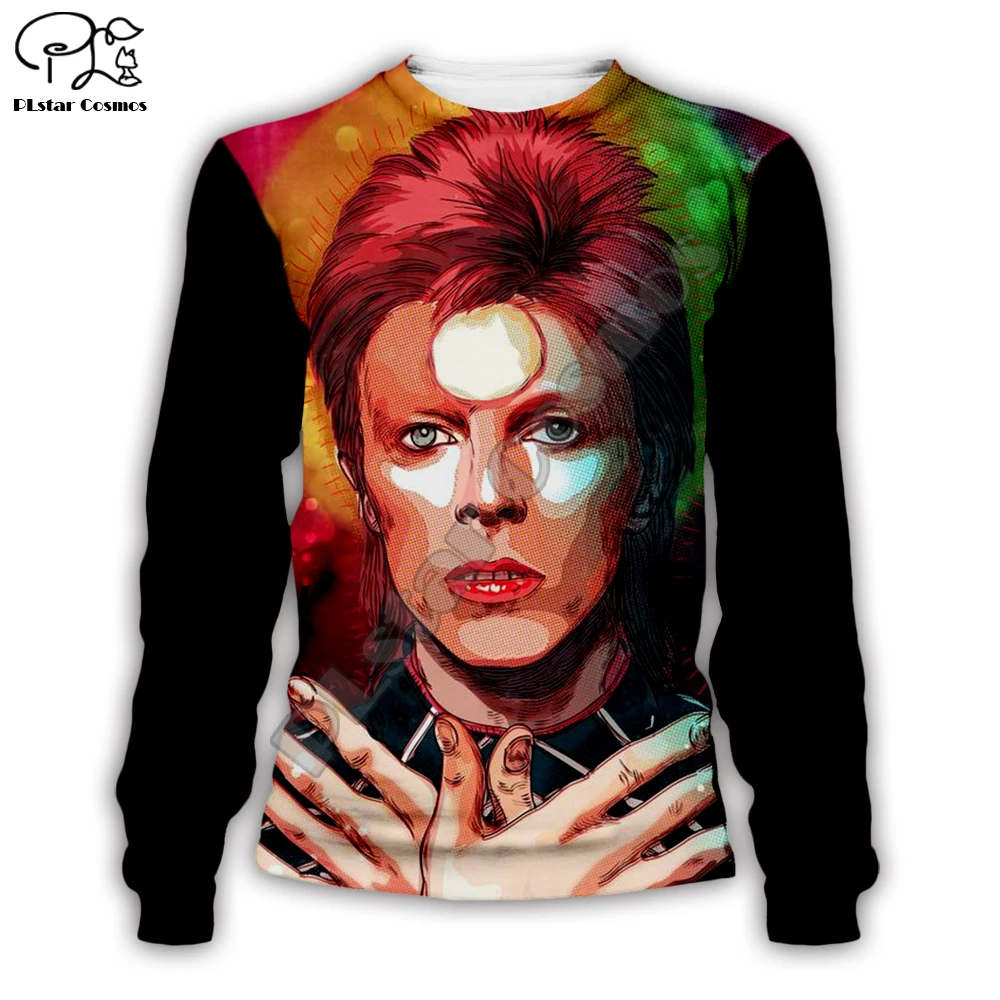 

PLstar Cosmos Rock Popular Singer David Bowie Funny Casual Tracksuit 3DPrint Men/Women NewFashion Zip Hoodies Pullover Jacket A4