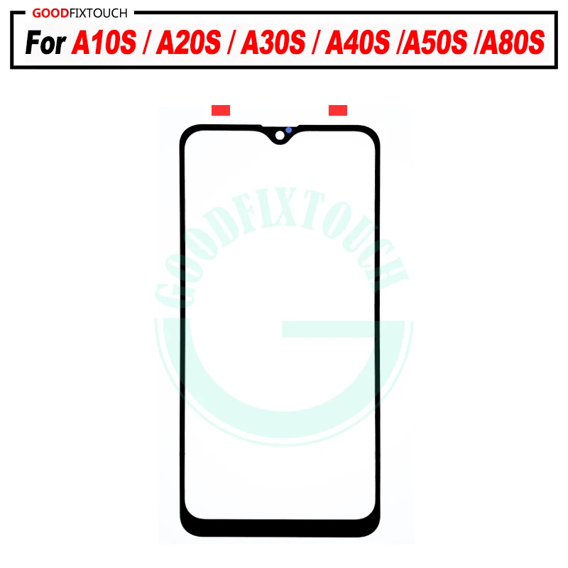 Для A10S A107F A20S A207F A30S A307F A40S A407F A50S A507F A80S A807F передняя внешняя стеклянная линза Ремонт