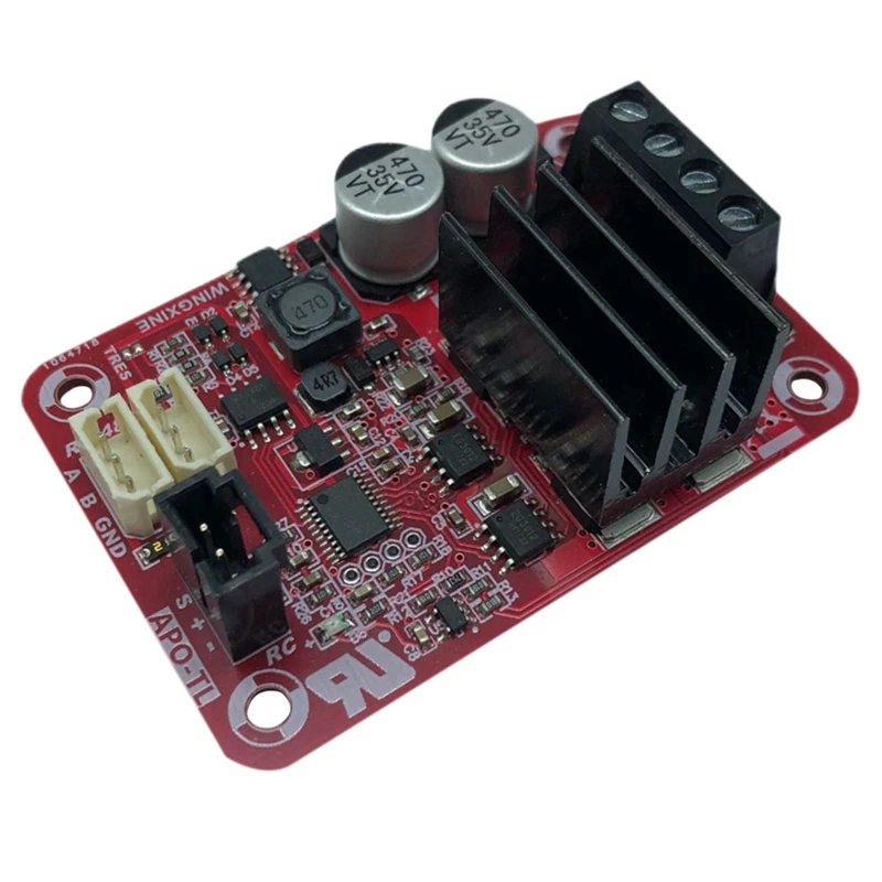 

APO-TL Bus DC Brushed Motor Governor Board Esc 240W 7Vto 24V Current Limit 10A Universal Motor Controller