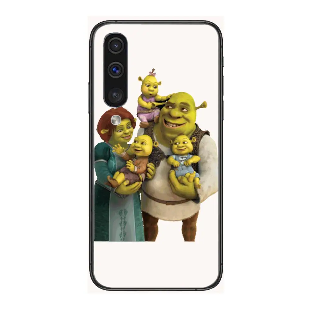 

Cartoon Green Of Shrek Phone Case Hull For Samsung Galaxy A 3 5 6 7 8 9 E 2018 Plus 2017 E S Black Shell Art Cell Cover TPU
