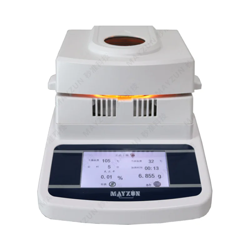 

Fast Moisture Analyzer / Halogen Moisture Meter / Moisture Detector