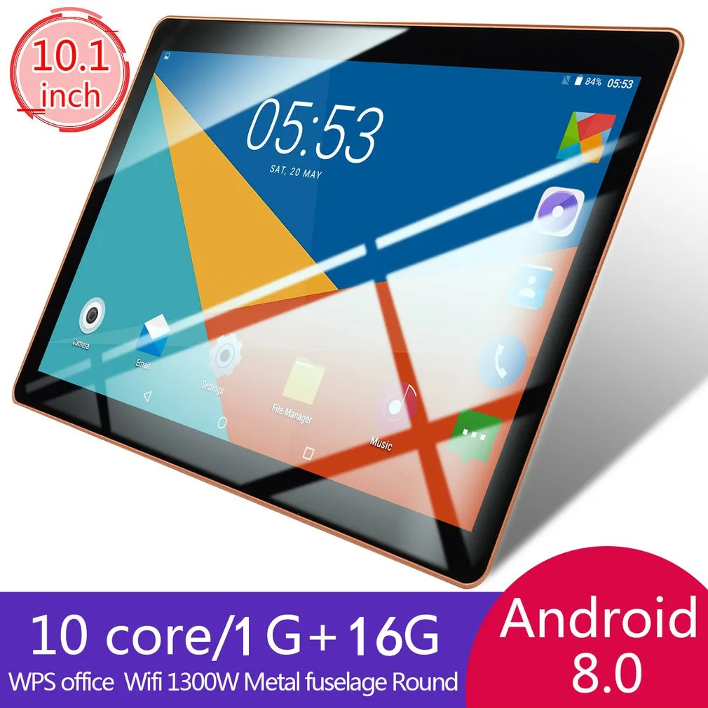 

10 Inch Notebook Android Laptop Android Tablets Wifi Mini Computer Netbook Dual Camera Dual Sim Tablet Gps Telephone EU Black