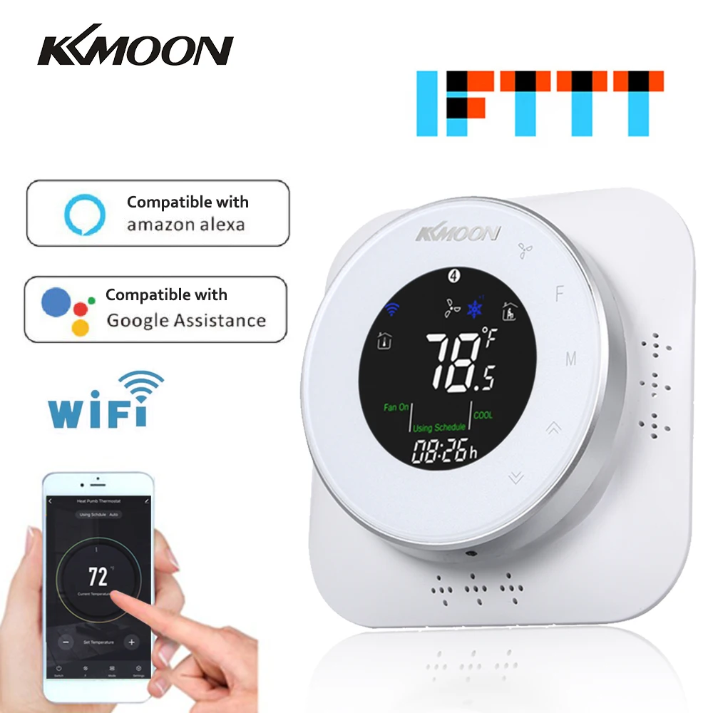 KKmoon термостат с подогревом/охлаждением регулятор температуры Wi Fi подключением
