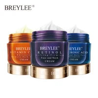 breylee face cream retinol anti wrinkle hyaluronic acid vitamin c moisturizing whitening day cream acne treatment skin care 40g
