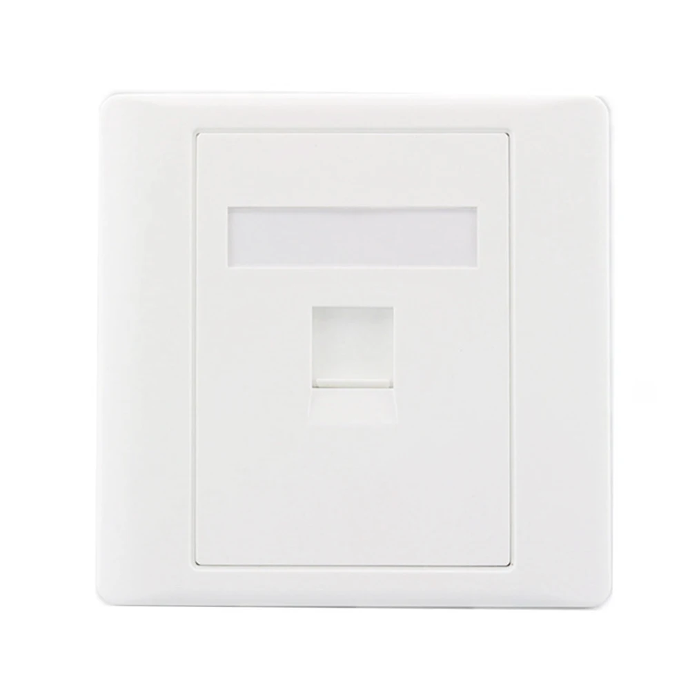 1 порт CAT7 RJ45 настенная панель CAT.7 LAN интерфейсная розетка для сетевой вилки 10G -