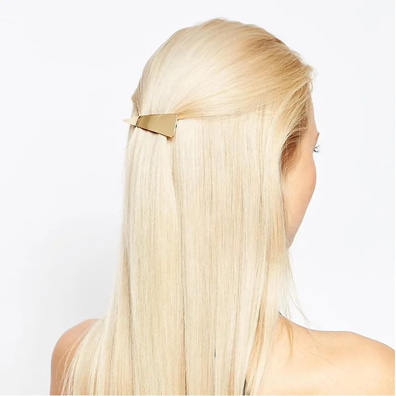 Модный женский простой и щедрый Свадебный зажим для волос капля кончика воды