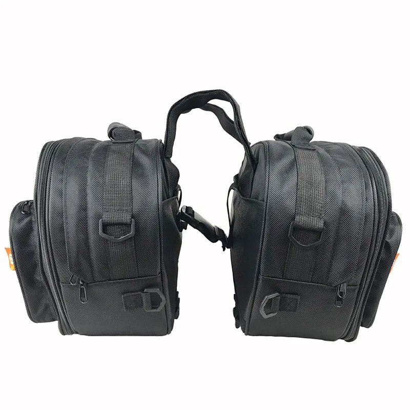 Большой мотоцикла боковые зеркала Чемодан локомотив рыцарь седло заднее сиденье