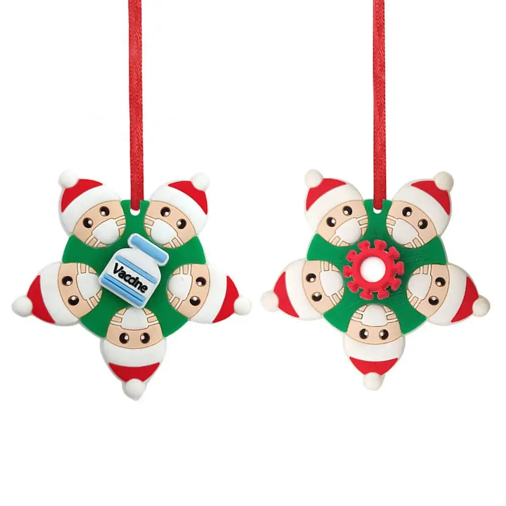 

Christmas Survived Family Ornament Christmas Tree Hanging Pendant Christmas New Year Home Party Decoration Supplies