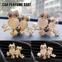 car air freshener owl air outlet car perfume air vent fragrant aroma diffuser jasmine green tea car styling interior accessories