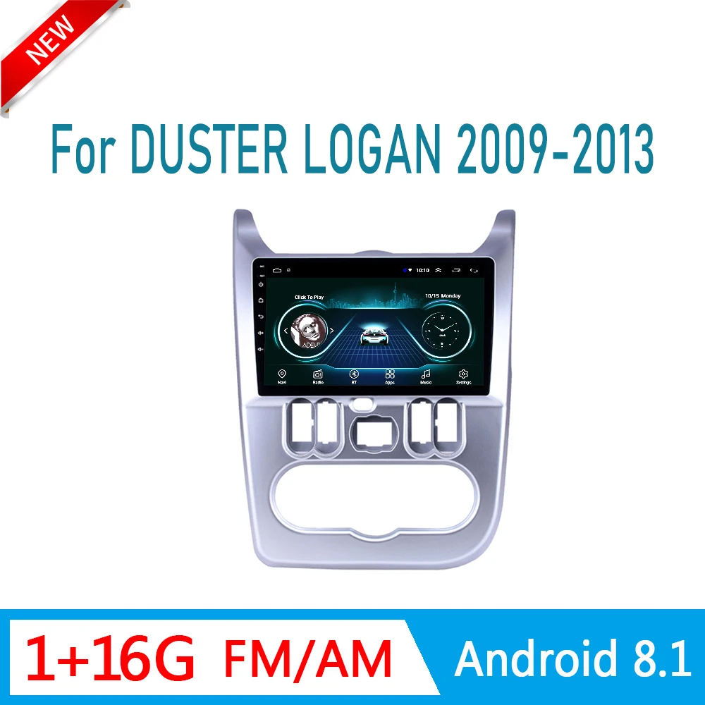 Для DUSTER LOGAN 2009 2013 центральный мультимедийный плеер Видео Стерео система аудио FM