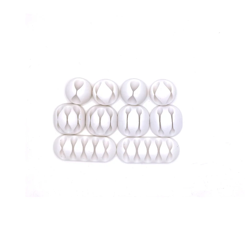 10 шт./компл. портативный двойной кабель с пятью отверстиями|Органайзеры для