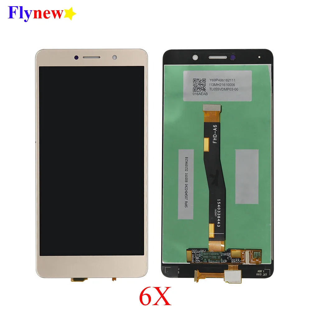 Для Huawei Honor 6X ЖК-дисплей телефон дисплей сенсорный экран матрица дигитайзер в