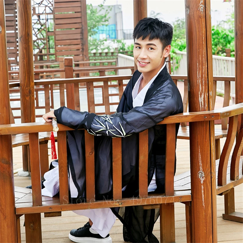 Традиционный китайский костюм ханьфу для взрослых Восточная древняя фотография