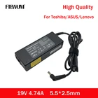 19 в 5,5 a 90 Вт 2,5 * мм зарядное устройство для ноутбука ASUS ToshibaLenovoToshiba laptop U130,U165,U350,U310,U410,U430 Z460,Z560 Y430