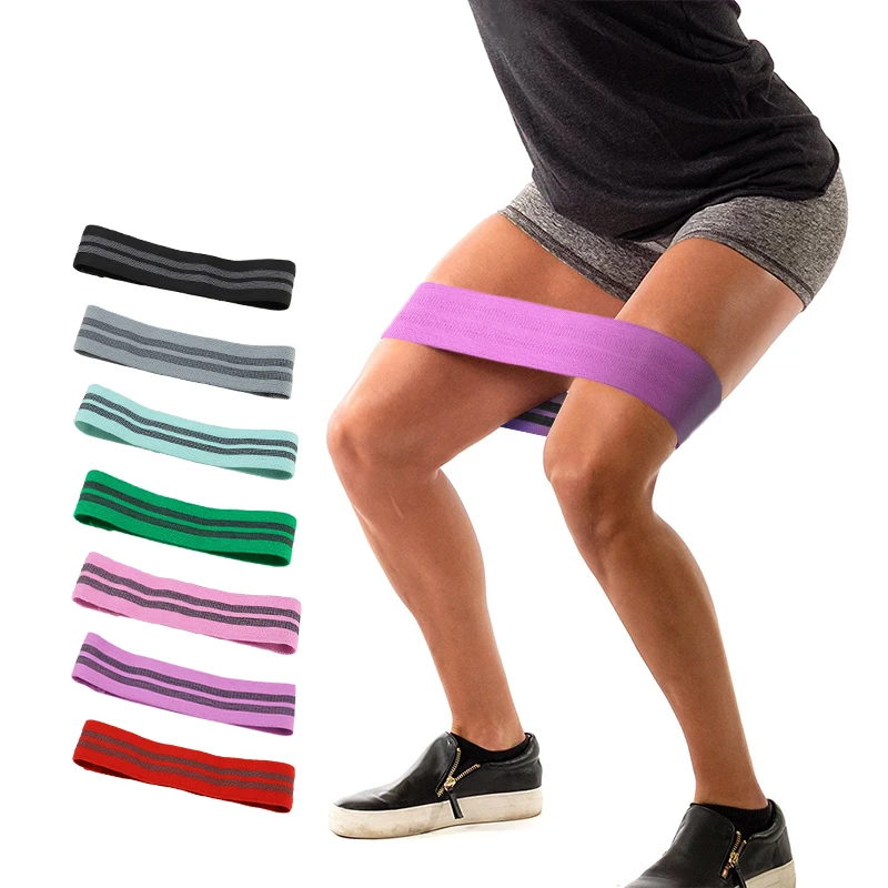 Best Home Gym Fitness Exercise Bands for Legs, Glutes, Crossfit Workout, Physical Therapy Pilates Yoga&Rehab-Strength Training