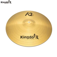 kingdo k2 series cheap practice 18crash cymbals for drums
