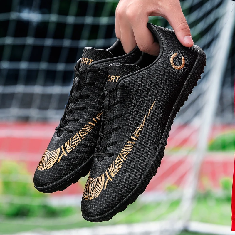 

HOMASS Men Indoor Professional Soccer Cleats Teenager Training futzalki for football Shoes Sneakers Boots Crampons De Foot