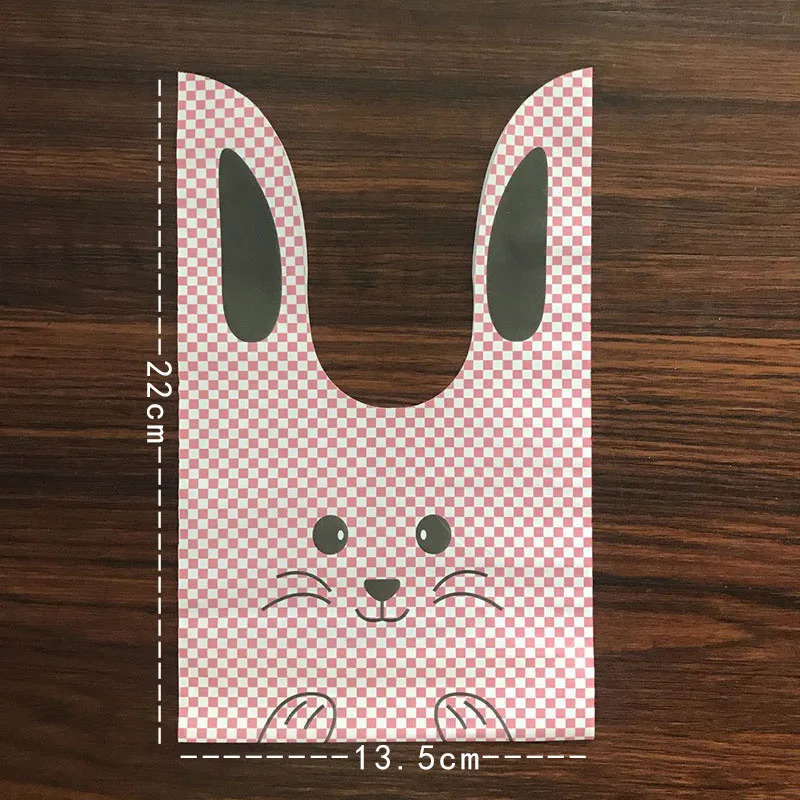 50 шт. кролик длинное ухо милый подарок Банни вечерние сумки для упаковки пива