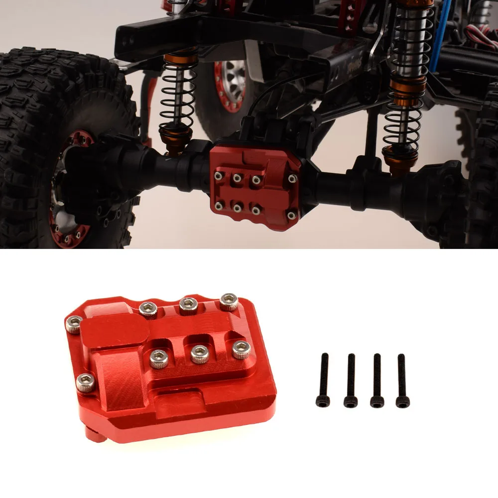 Алюминиевый дифференциальный Корпус Крышка передняя и задняя ось для 1/10 RC