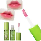 Aloe Lip gloss Lips Makeup Moisturizer Nutritious Liquid Lipstick Aloe Vera Plant Transparent Color Changing Lip Tint TSLM2