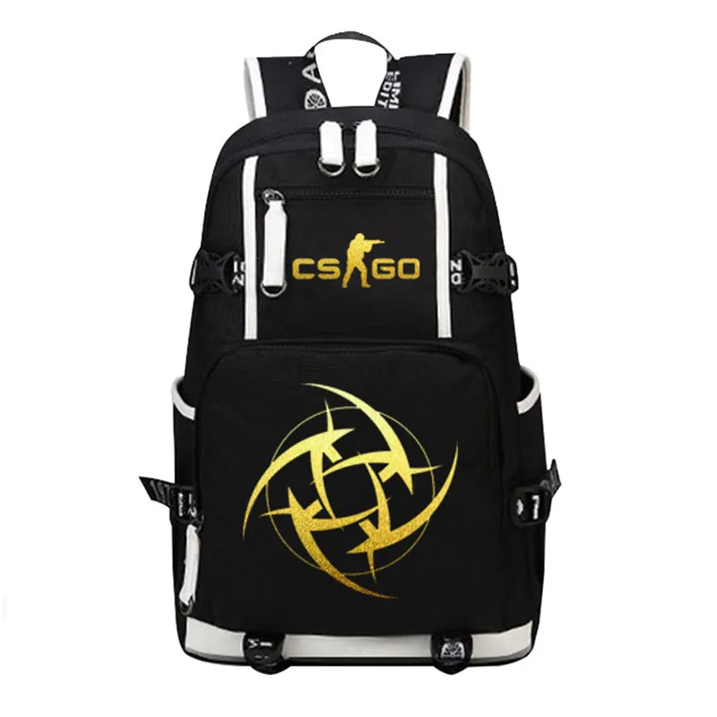 CS GO Fnatic Virtus.pro SK игровые ниндзя в пижаме школьный рюкзак армейский мужской для