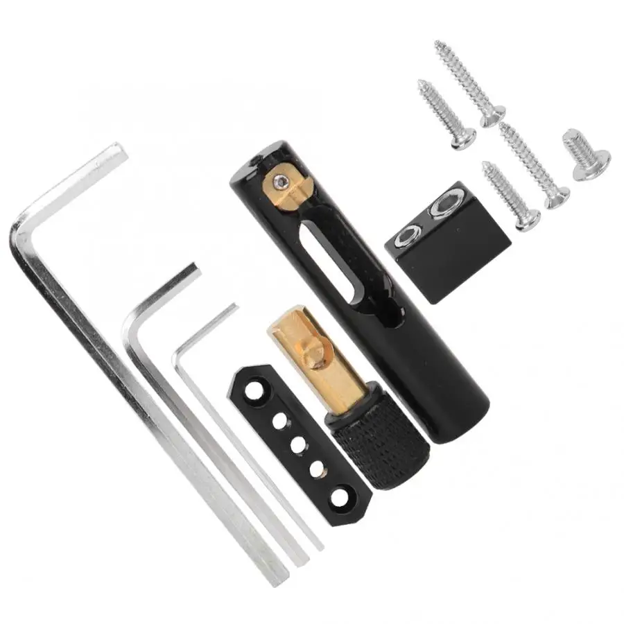 Практичный электрической бас гитары Безголовый мост 5 струн гитара из латуни и